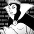 Disney Villains Evil Queen Black and White MacBook Skins